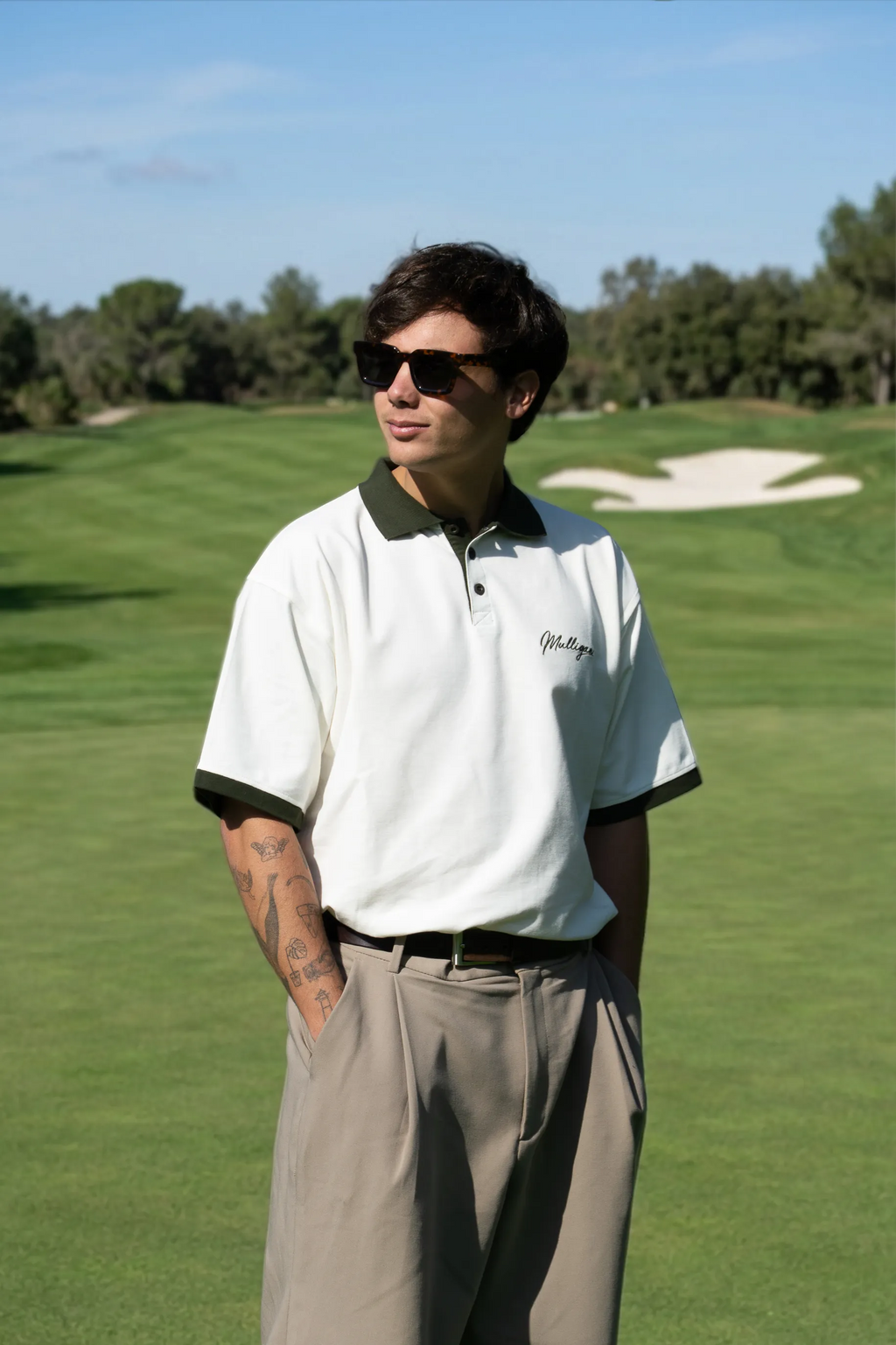 POLO MINIMAL - CREMA