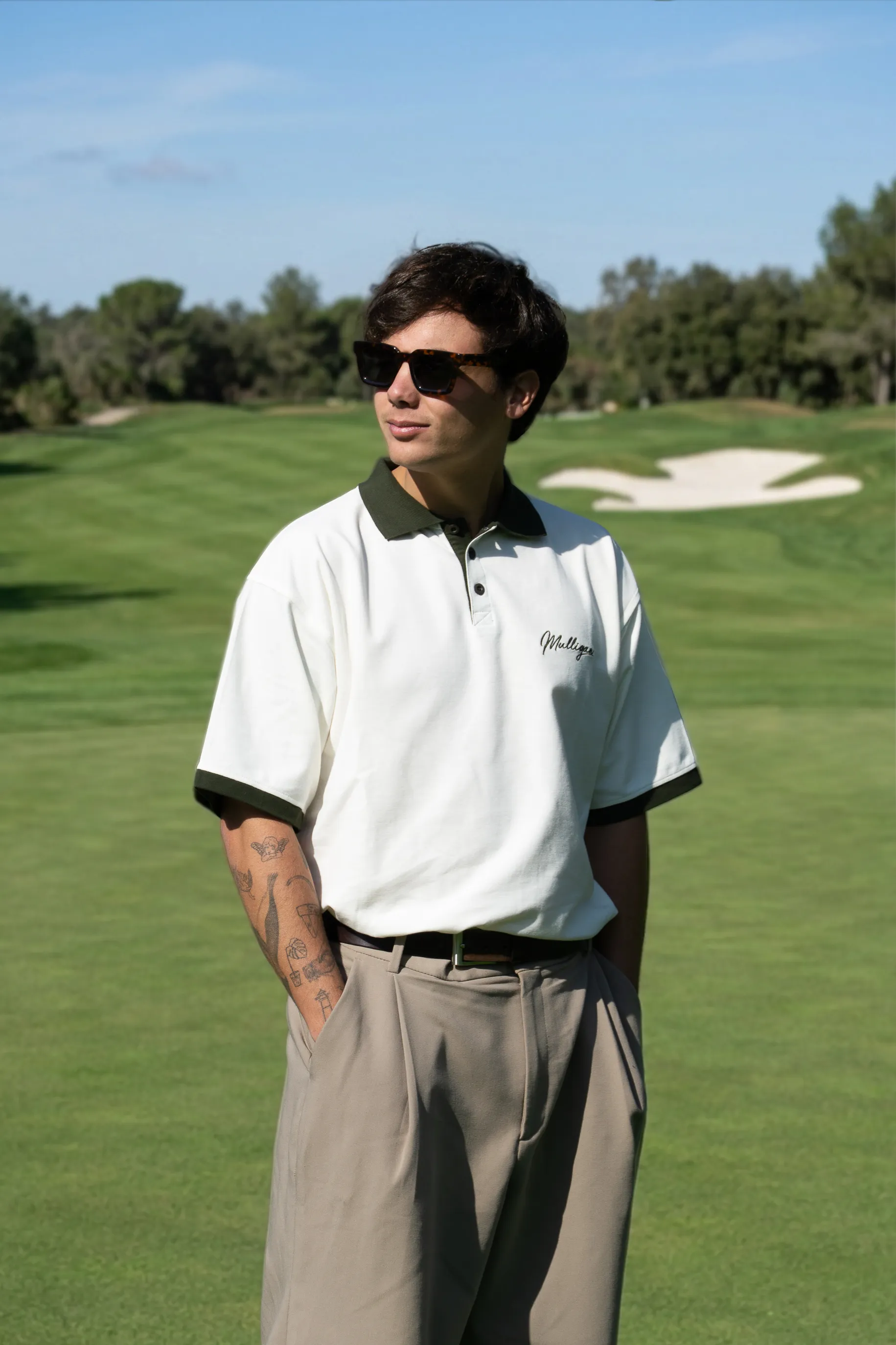 POLO MINIMAL - CREMA